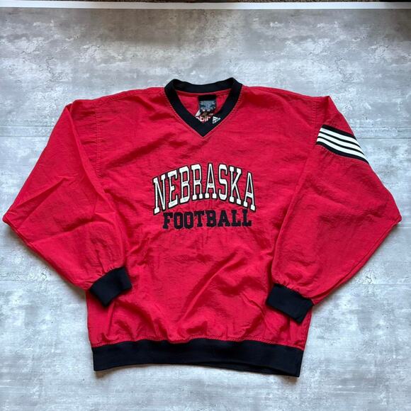Vintage 1990s nebraska huskers windbreaker - Picture 1 of 3
